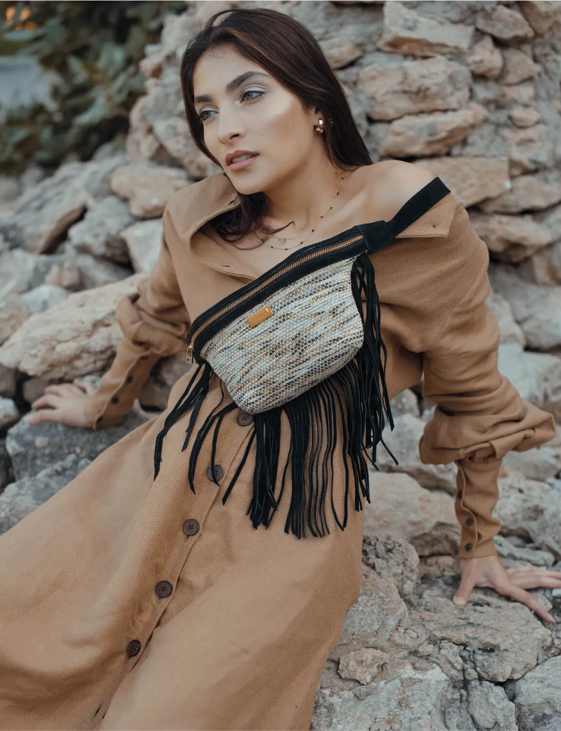 GONZO FRINGE BELT BAG