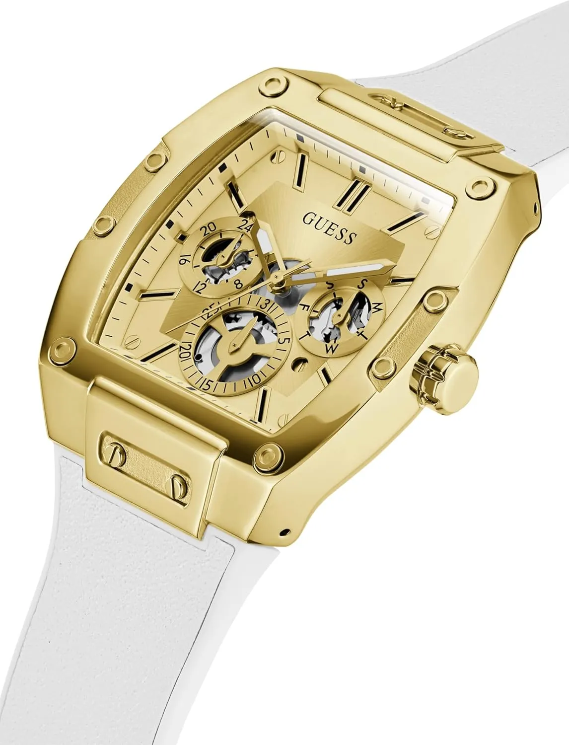 GUESS Men's Trend Tonneau 43mm Watch