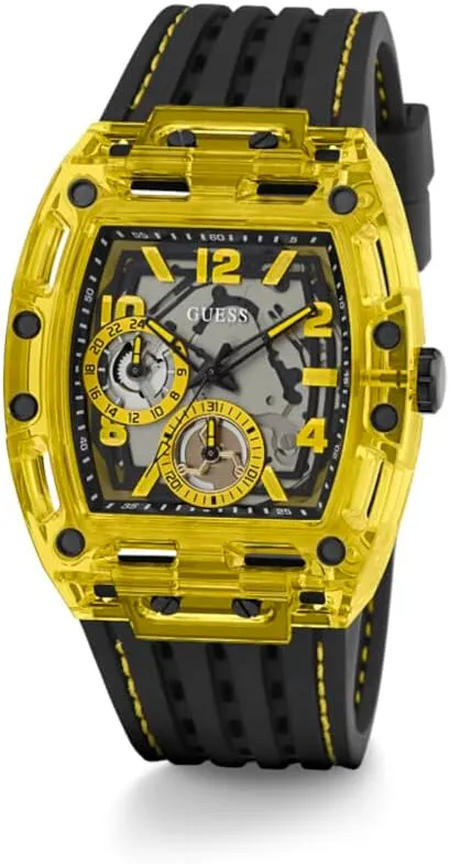 GUESS Men's Trend Tonneau 43mm Watch