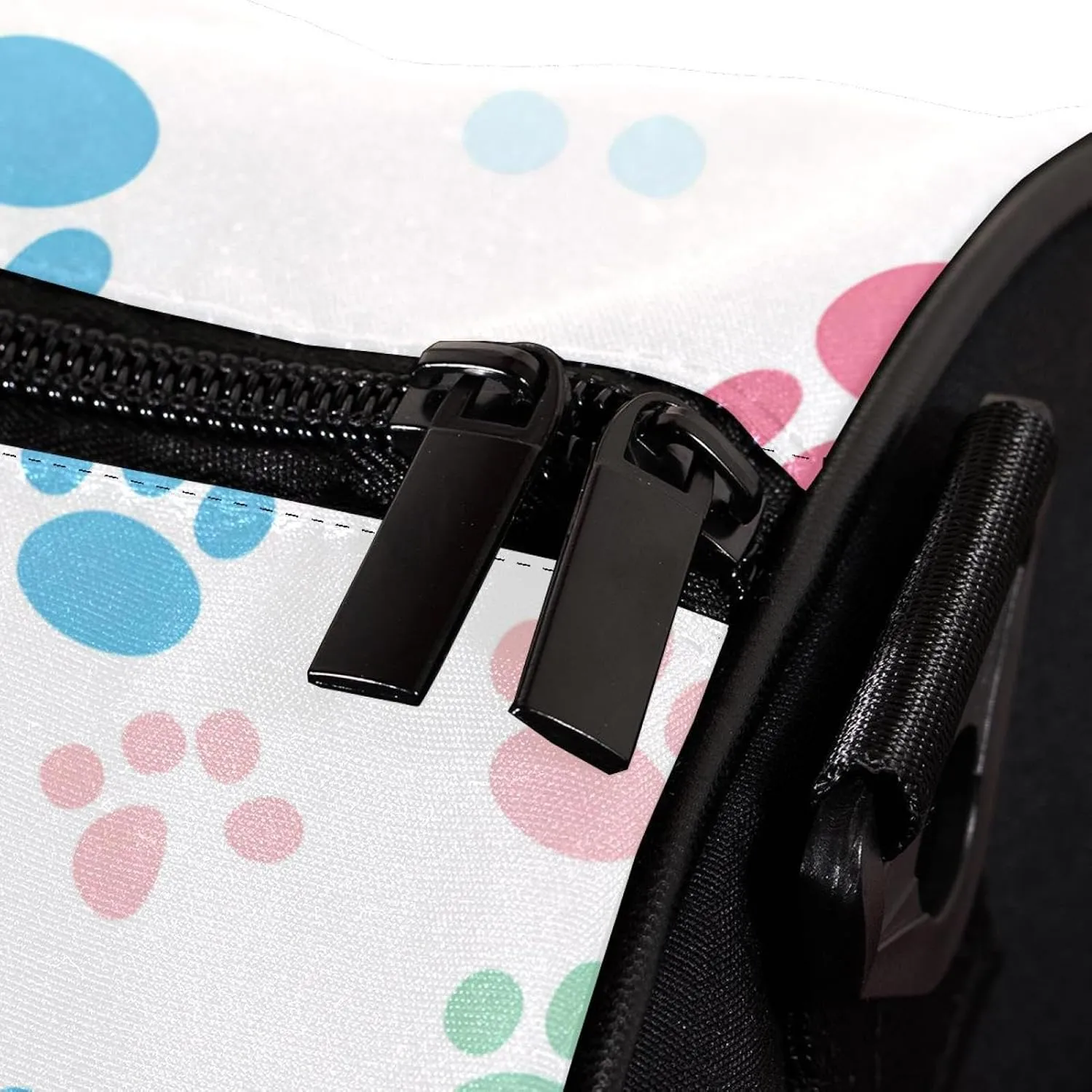 Gym Bags for Men,Travel Duffel Bags for Women,Colorful Dog Footprints Cartoon,Workout Bag