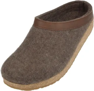 HAFLINGER Women's GZL Trimmed Wool Clogs