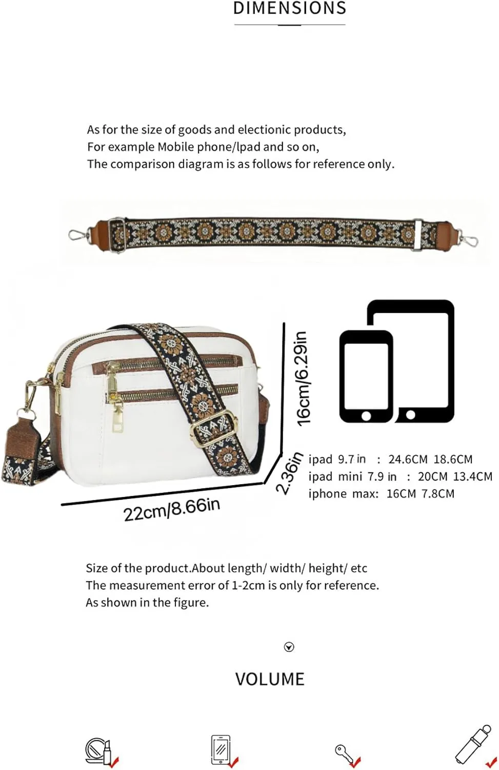 Handmade Colorful Straps Crossbody Leather Bags & Purse with Adjustable Shoulder Strap
