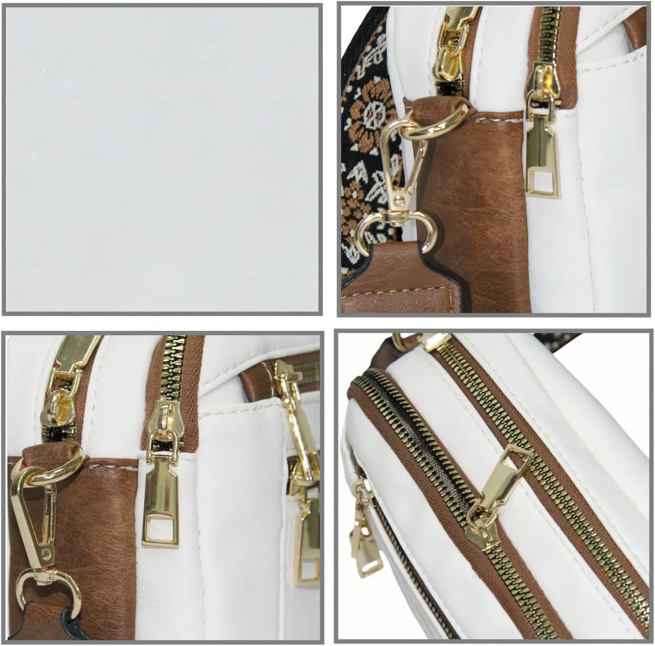 Handmade Colorful Straps Crossbody Leather Bags & Purse with Adjustable Shoulder Strap