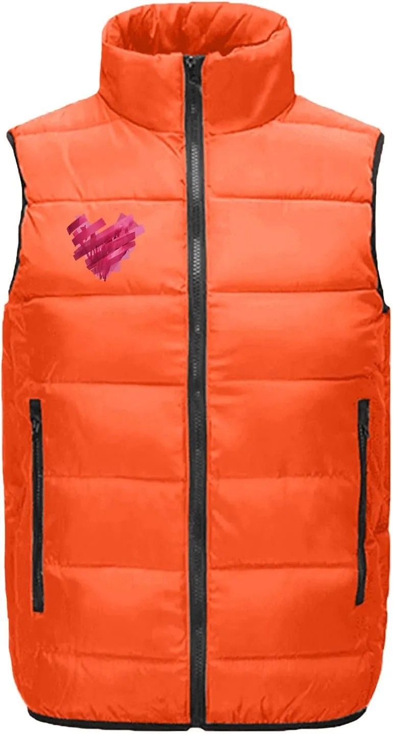 Heated Vest for Men Women with Hooded USB Charging Temperature 4 Heated Zone Winter Heated Coat