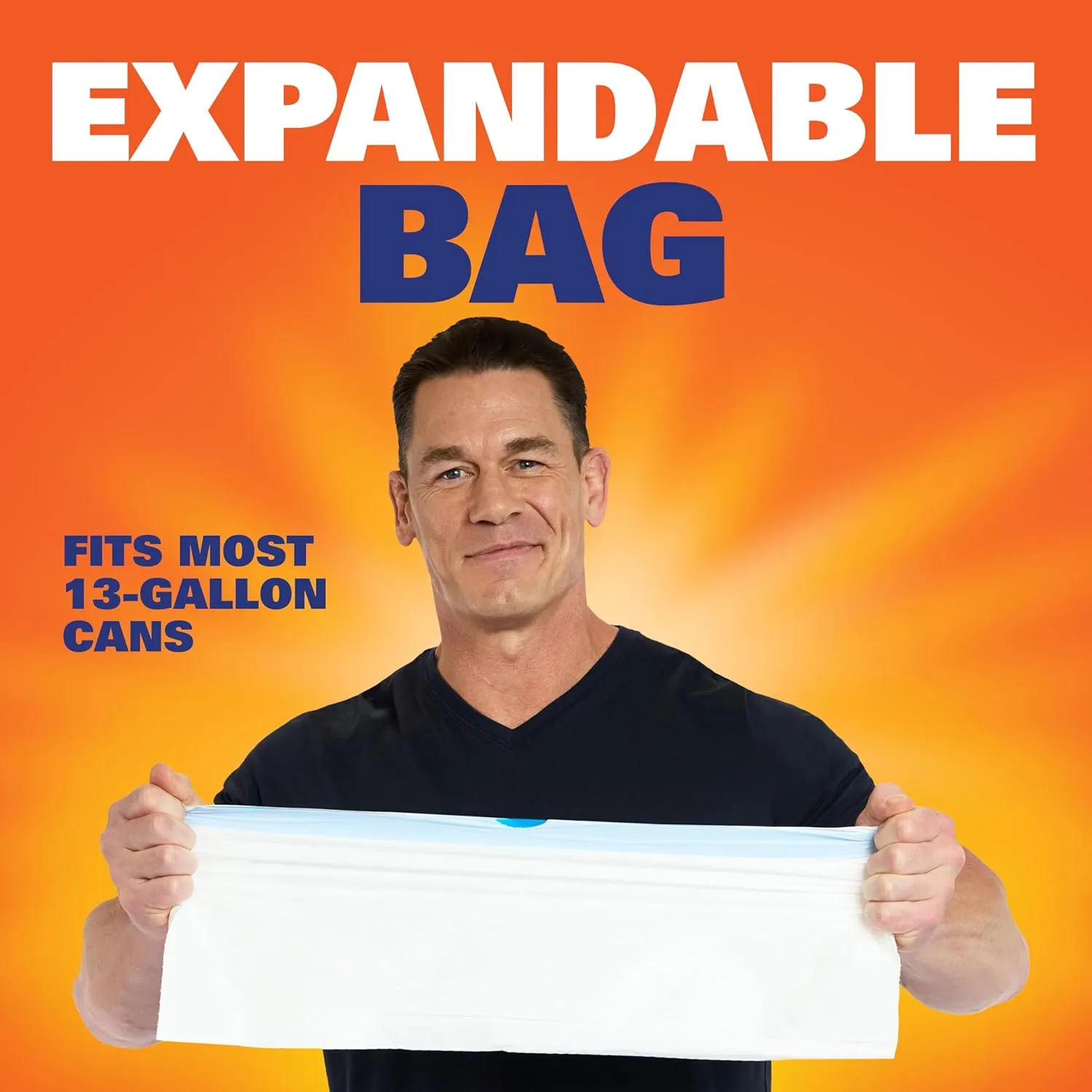 Hefty Ultra Strong 13 Gallon Trash Bags, Tall Kitchen Trash Bags 13 Gallon Size, Resist Leaks, Punctures, and Rips, Continuous Odor Control, White, Fabuloso Lemon Scent, 110 Bags