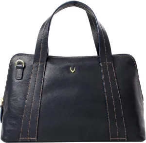 Hidesign Cerys Medium Leather Satchel Crossbody with Detachable Shoulder Strap