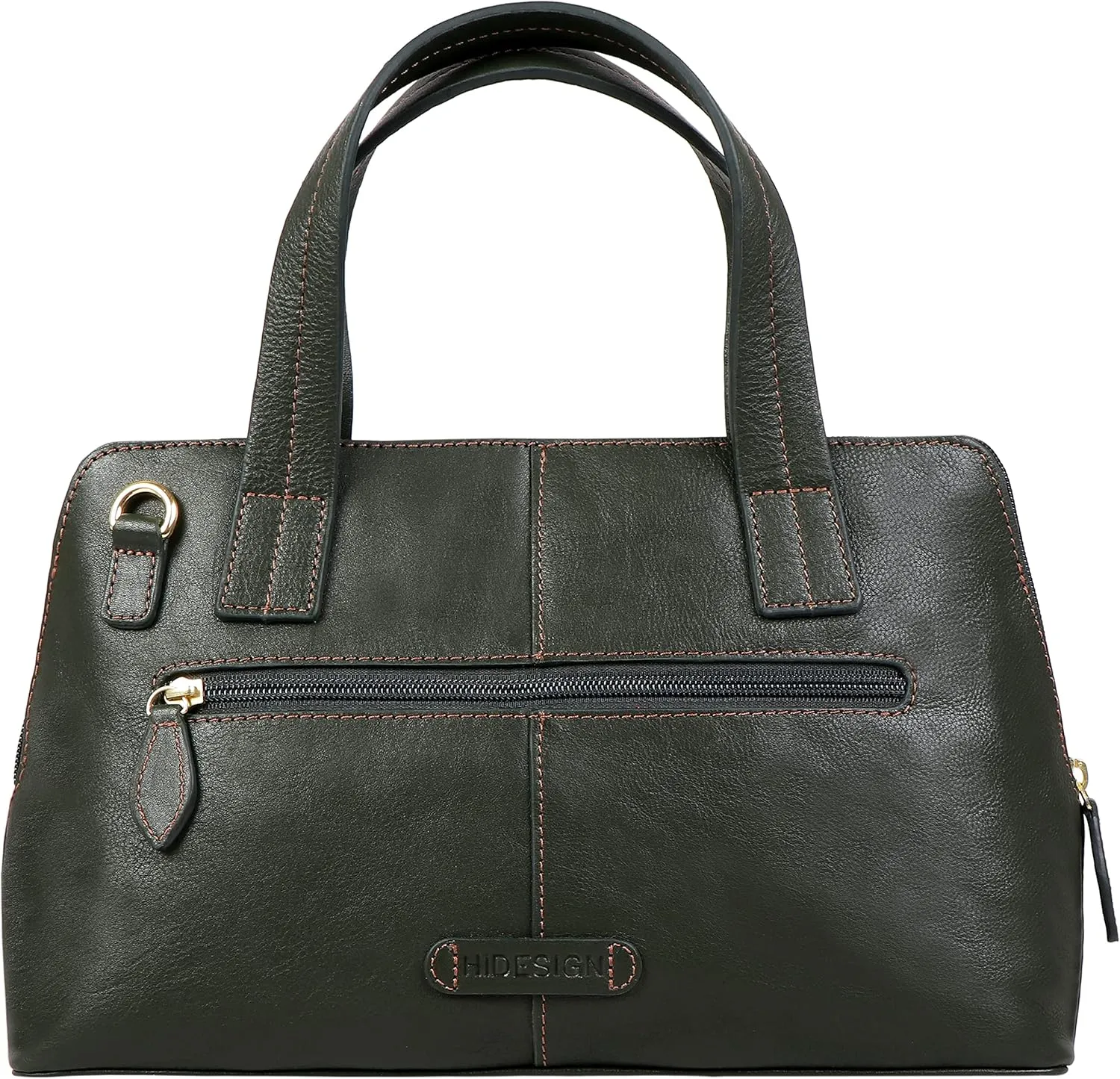 Hidesign Cerys Medium Leather Satchel Crossbody with Detachable Shoulder Strap