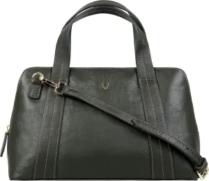 Hidesign Cerys Medium Leather Satchel Crossbody with Detachable Shoulder Strap