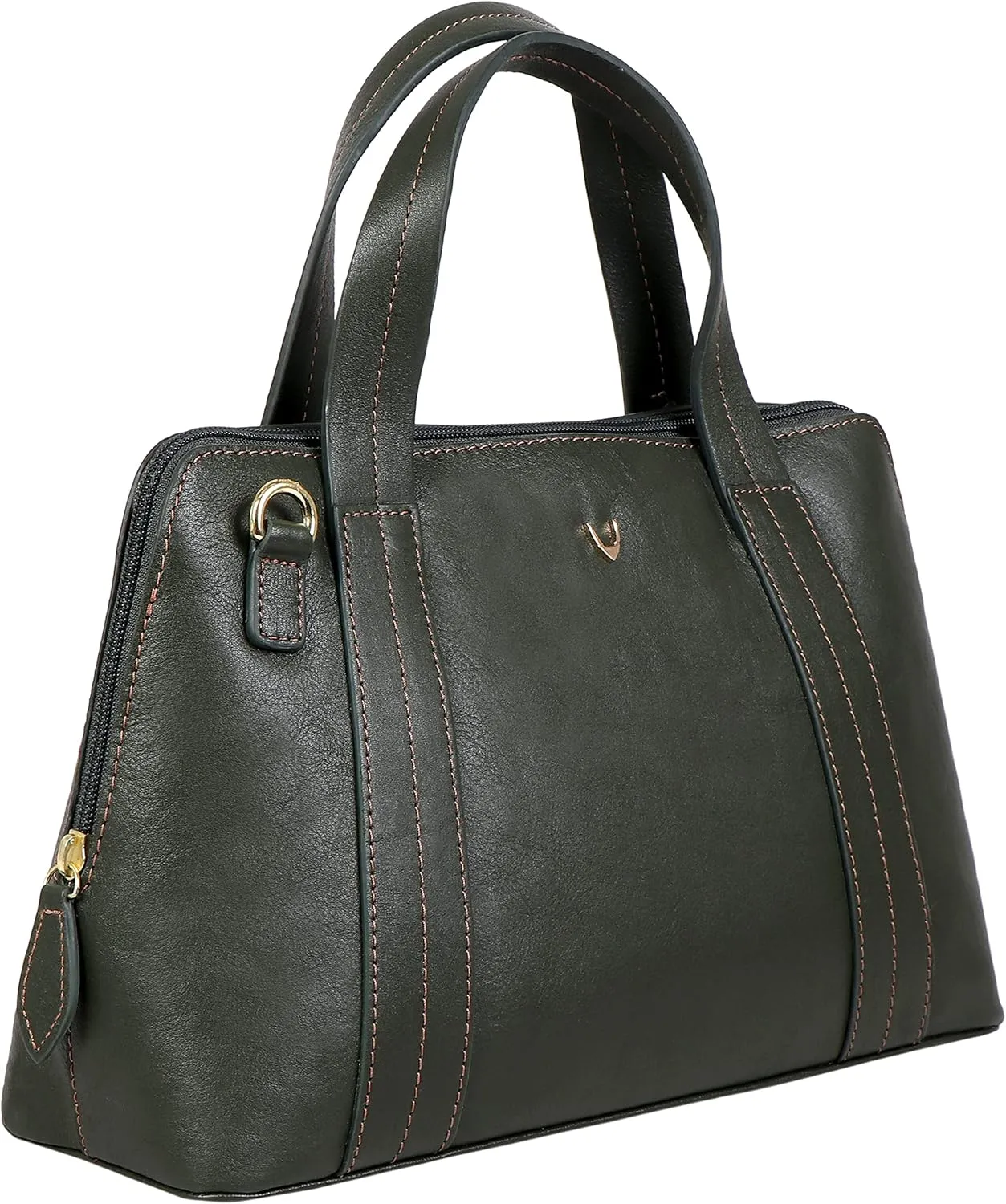 Hidesign Cerys Medium Leather Satchel Crossbody with Detachable Shoulder Strap