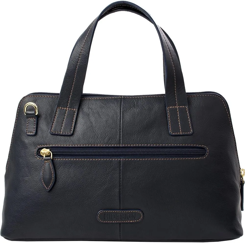 Hidesign Cerys Medium Leather Satchel Crossbody with Detachable Shoulder Strap