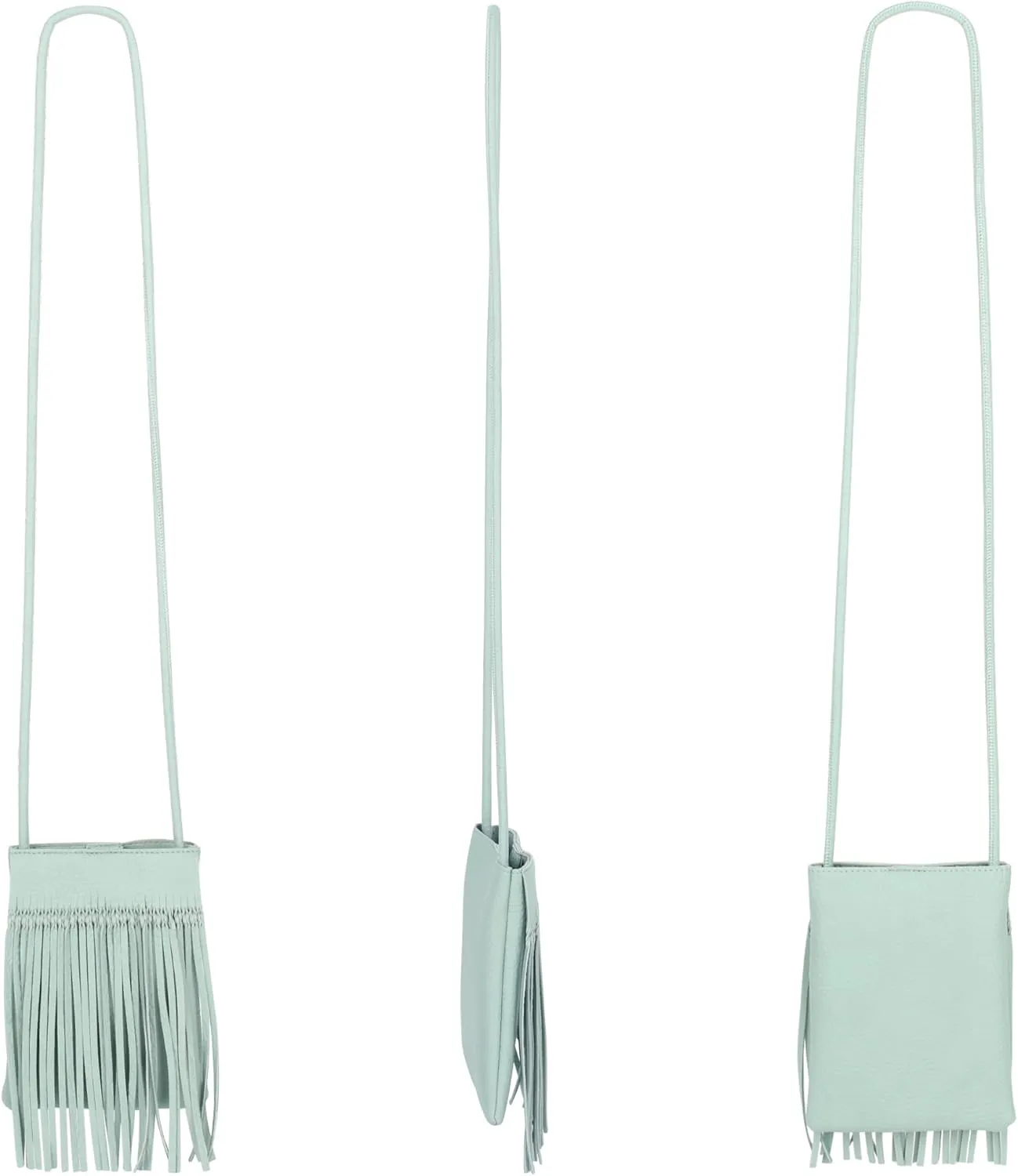 Hoce Women’s Leather Fringe Messenger Bag Large Hobo Crossbody Tassel Shoulder Bags, Gift for Mom Wife Girlfriend