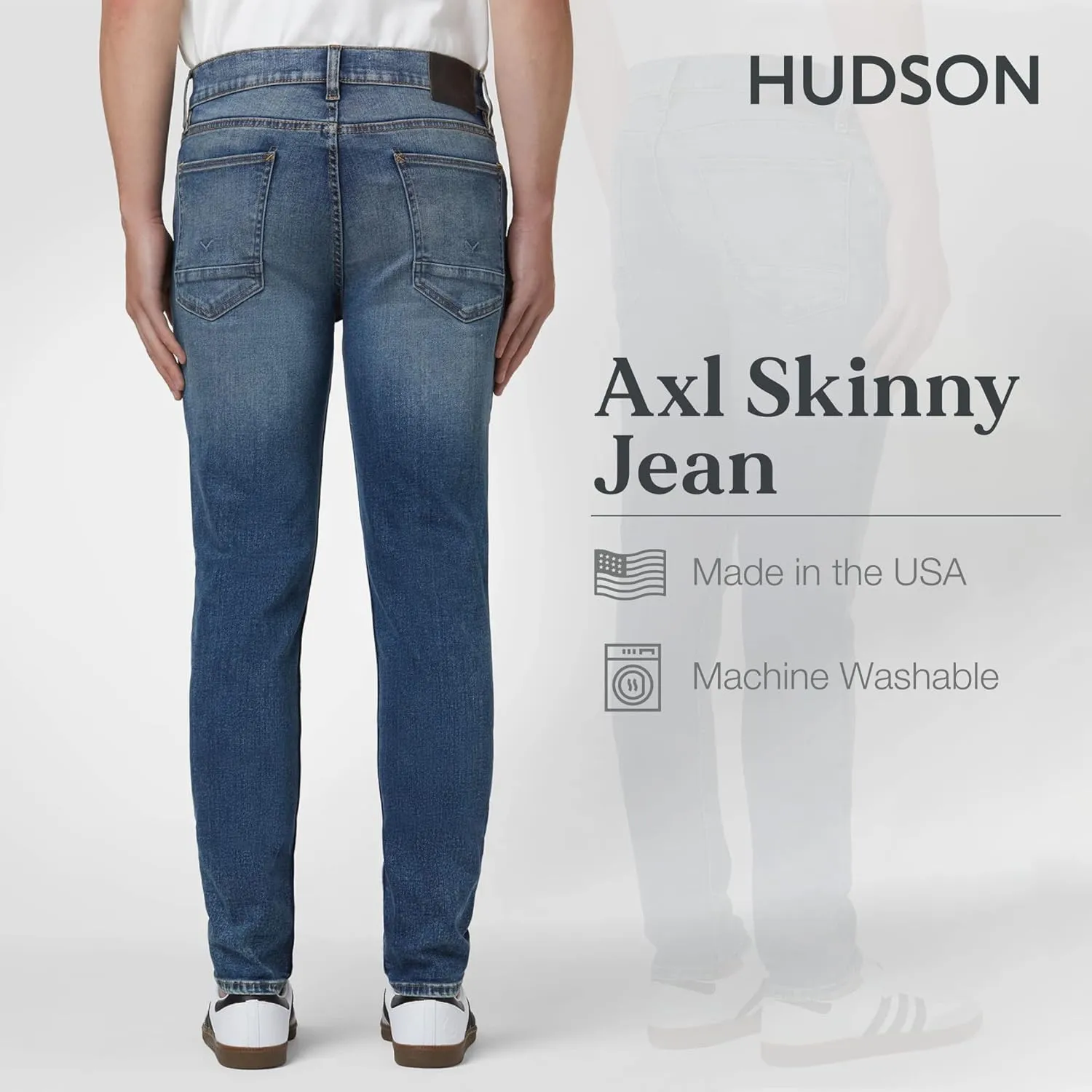 HUDSON Men's Axl Slim Jeans