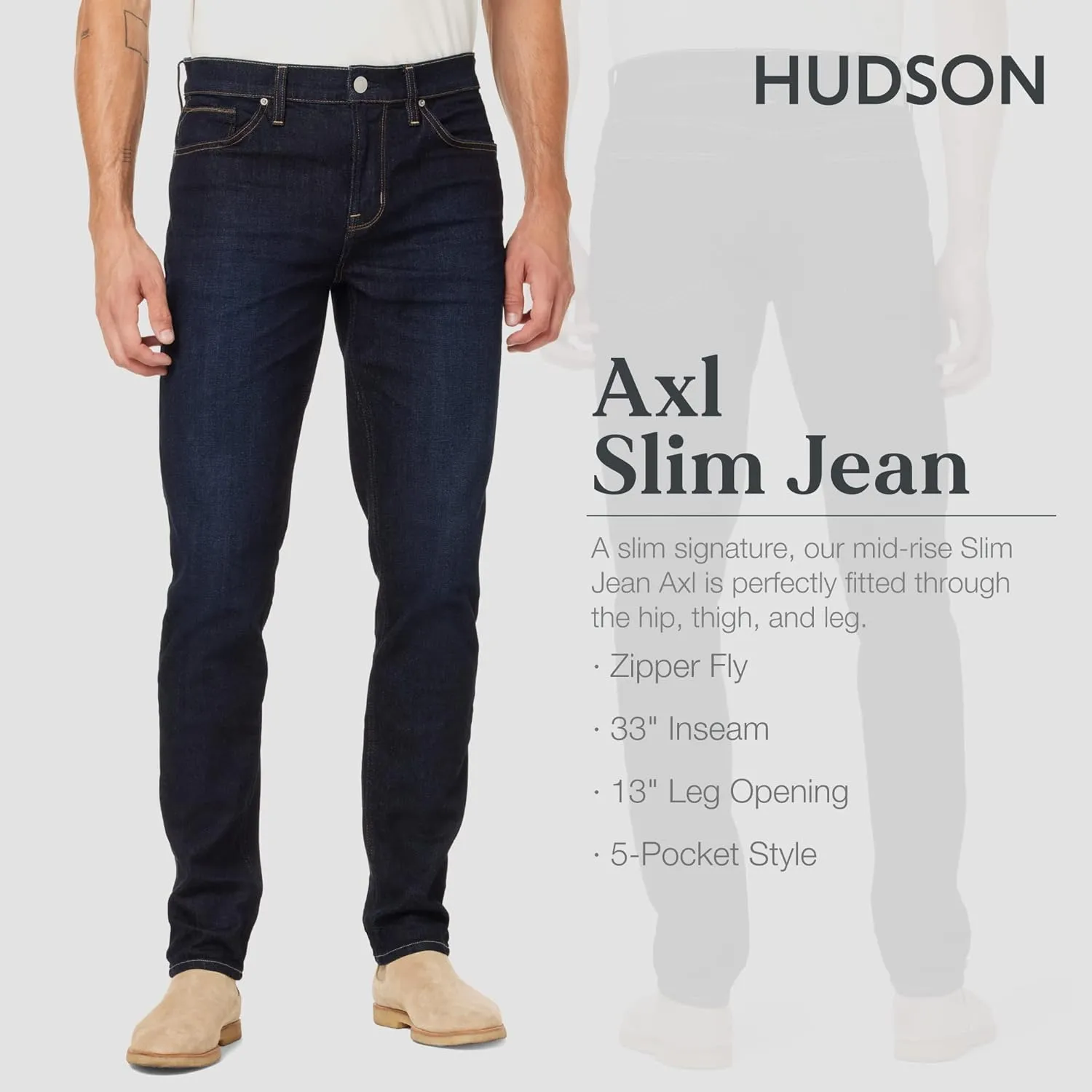 Hudson Men's Axl Slim Jeans