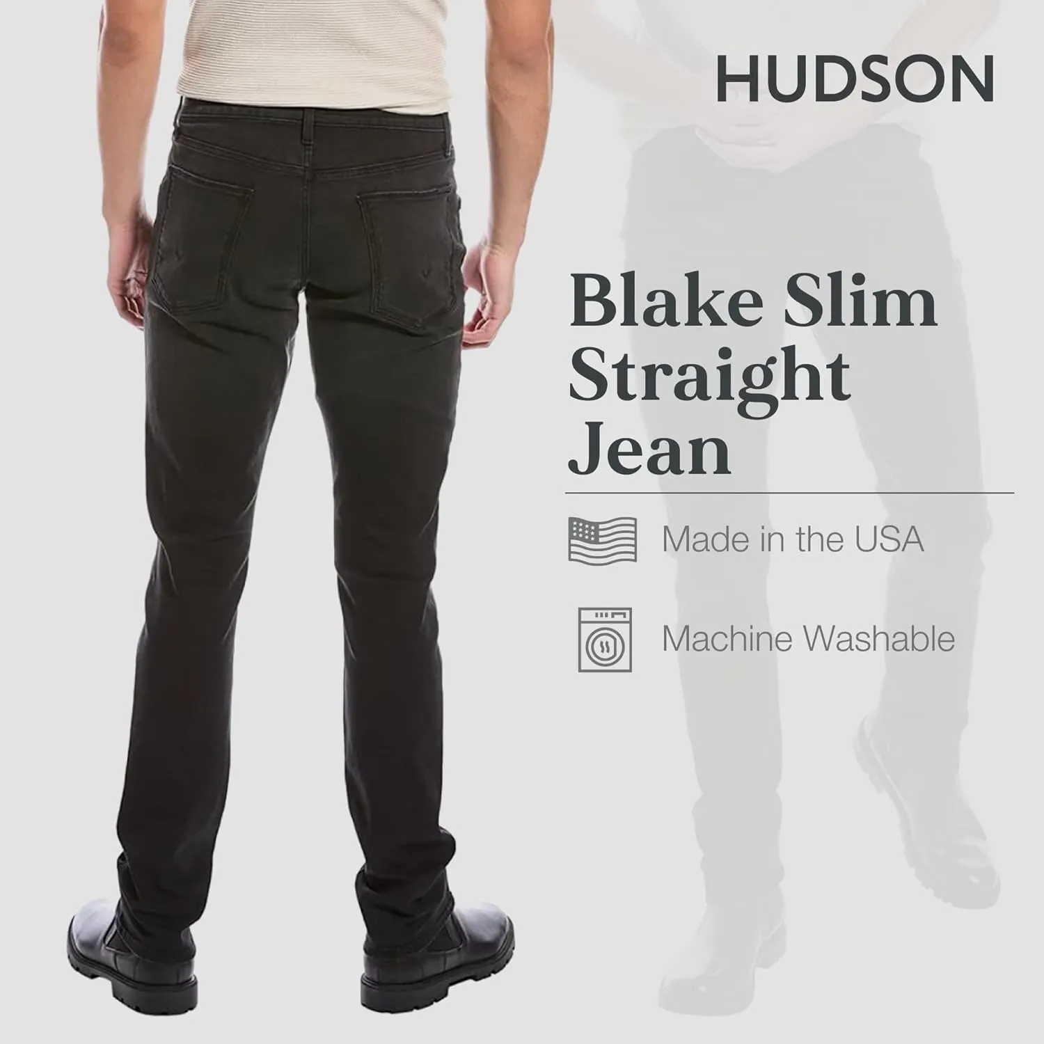 HUDSON Men's Blake Slim Straight