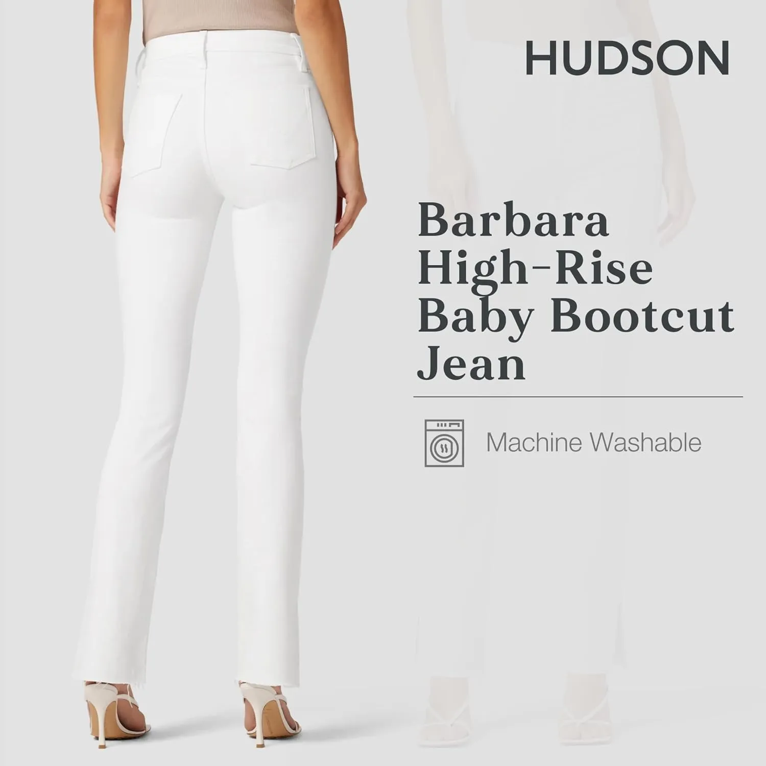 HUDSON Women's Barbara High-Rise Baby Boot Jean