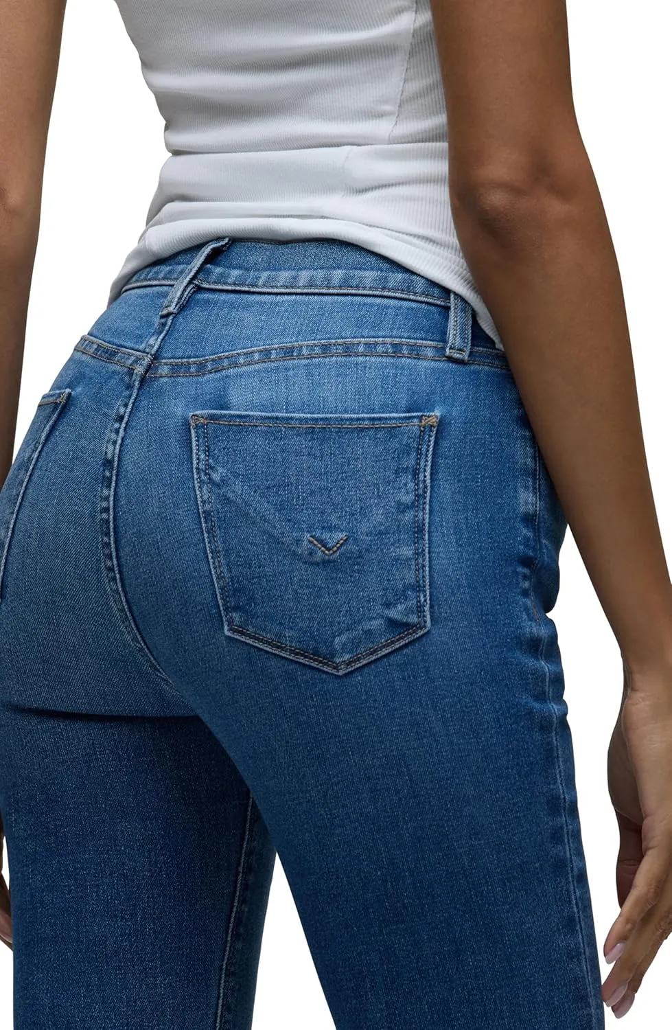HUDSON Women's Barbara High Rise Bootcut Crop Jean