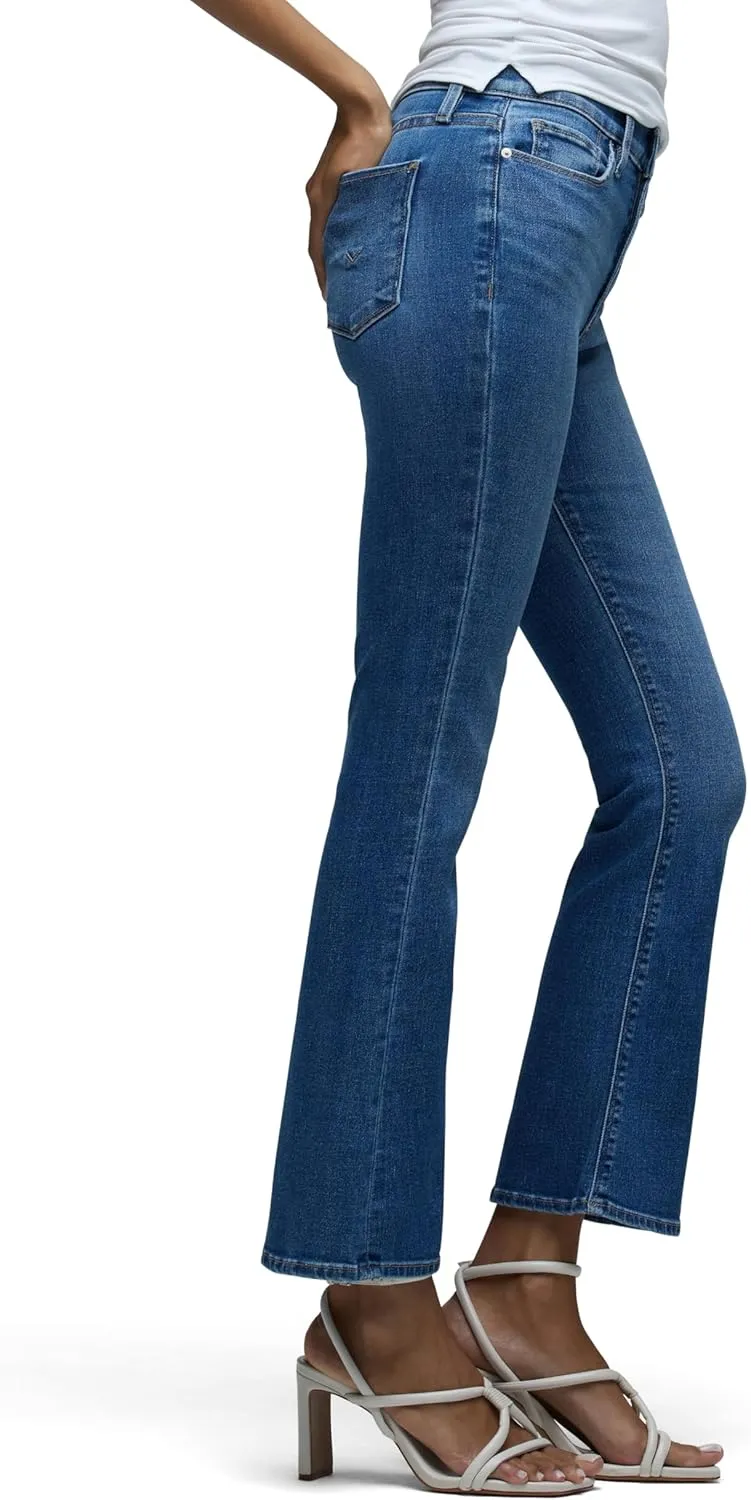 HUDSON Women's Barbara High Rise Bootcut Crop Jean