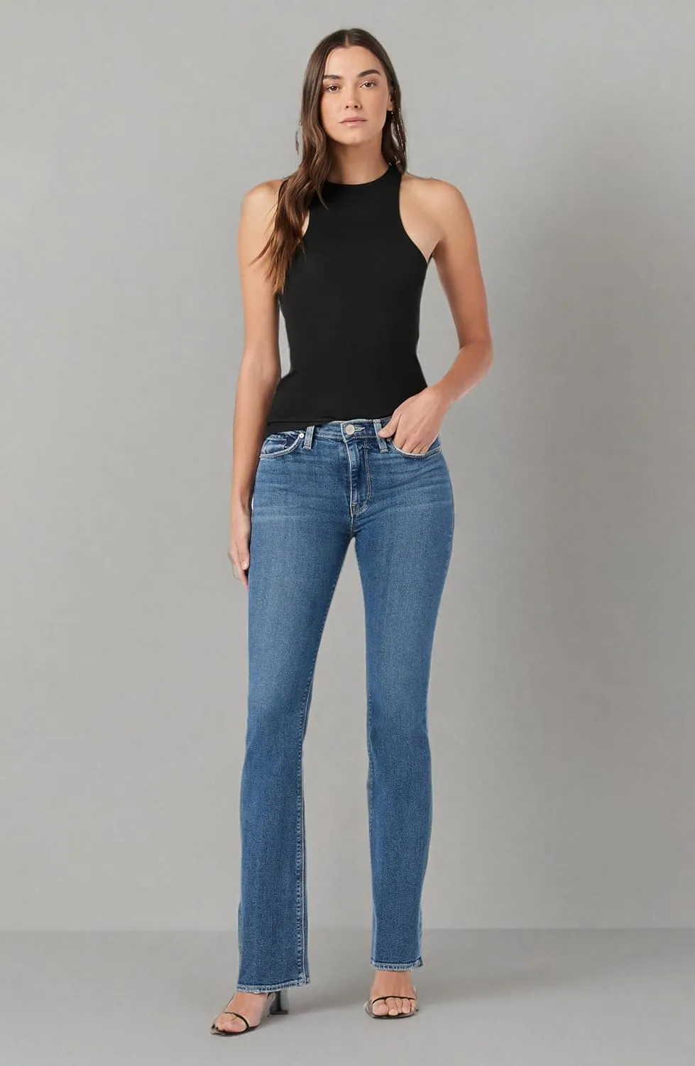 HUDSON Women's Barbara High Rise Bootcut Fashion Jean