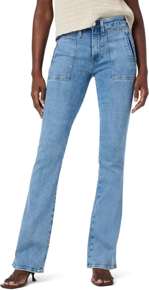HUDSON Women's Barbara High Rise Bootcut Fashion Jean