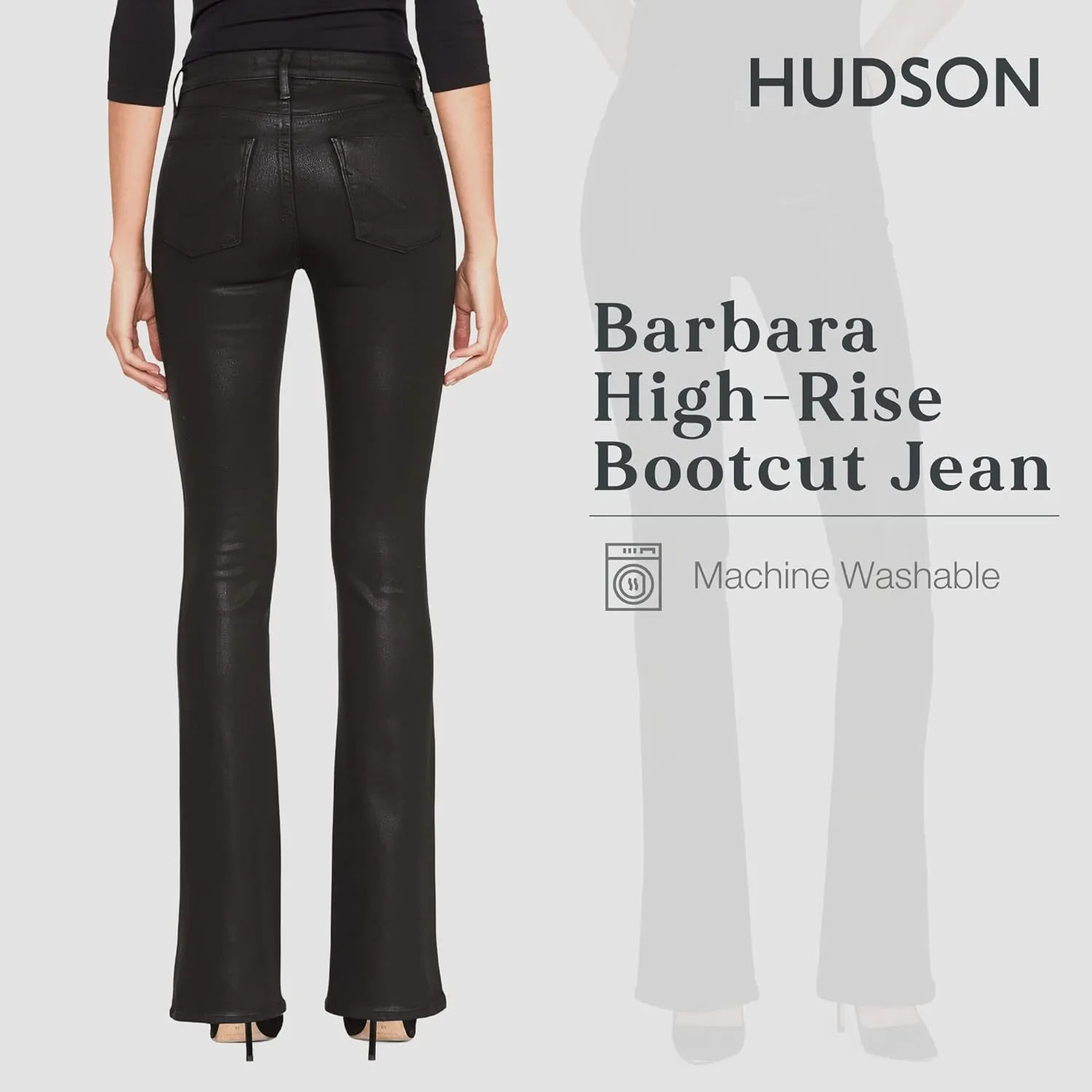 HUDSON Women's Barbara High Rise Bootcut Jean