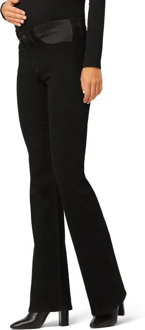 HUDSON Women's Nico Mid-Rise Maternity Bootcut Jean