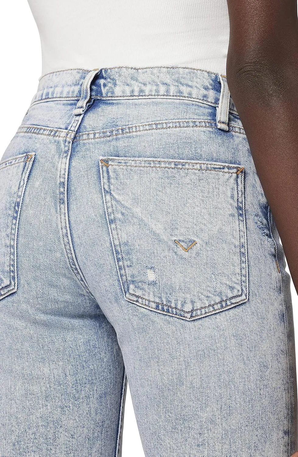 HUDSON Women's Remi High Rise Straight Leg Cropped Jean