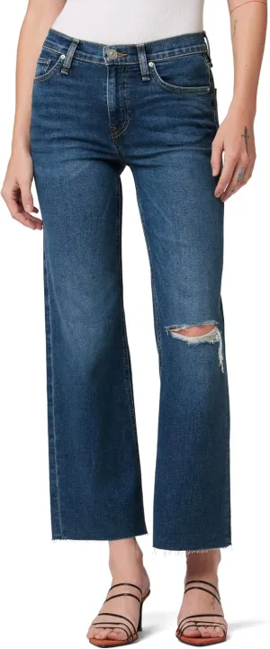 HUDSON Women's Rosie High Rise Wide Leg Ankle Jean