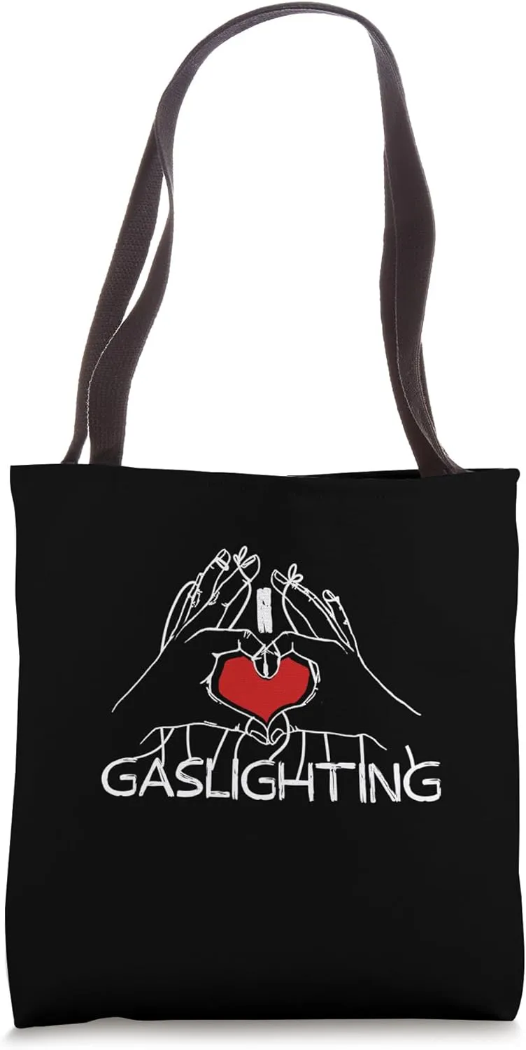 I Love Gaslighting Deception Humor Tote Bag