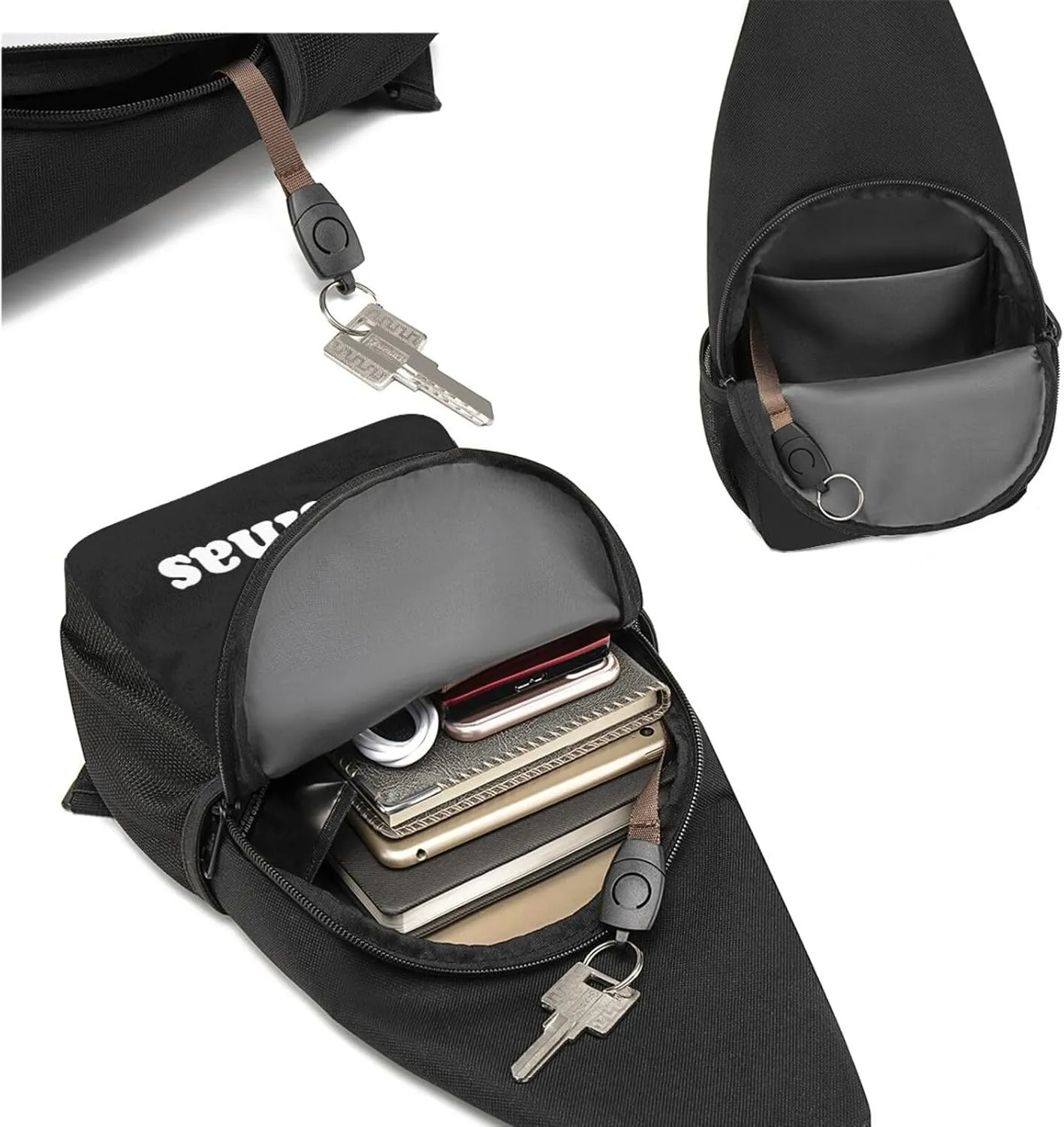 I Love Hot Latinas Chest Pack Leisure Shoulder Crossbody Chest Bag