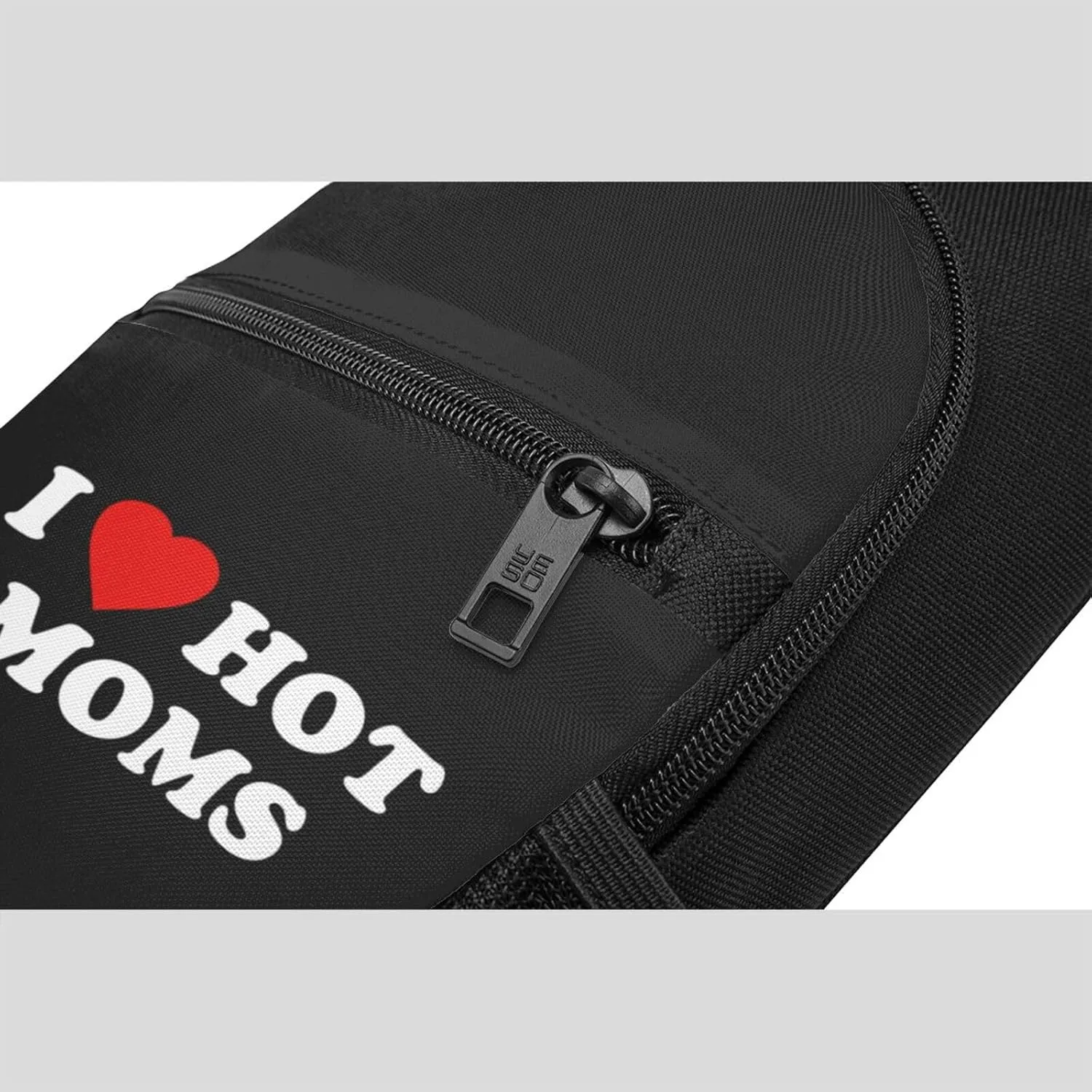 I Love Hot Moms Chest Pack Leisure Shoulder Crossbody Chest Bag