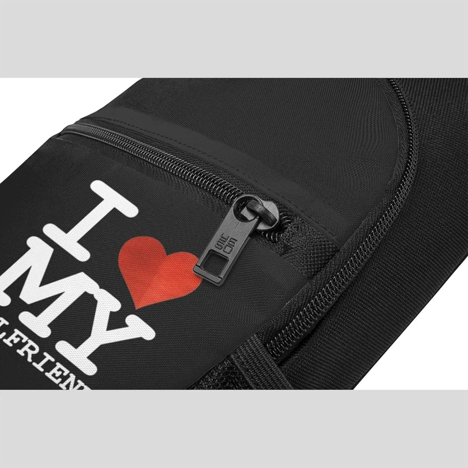 I Love My Girlfriend Chest Pack Leisure Shoulder Crossbody Chest Bag