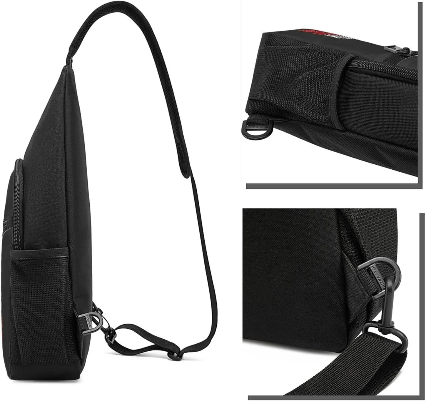 I Stand With Tucker Carlson Chest Pack Leisure Shoulder Crossbody Chest Bag