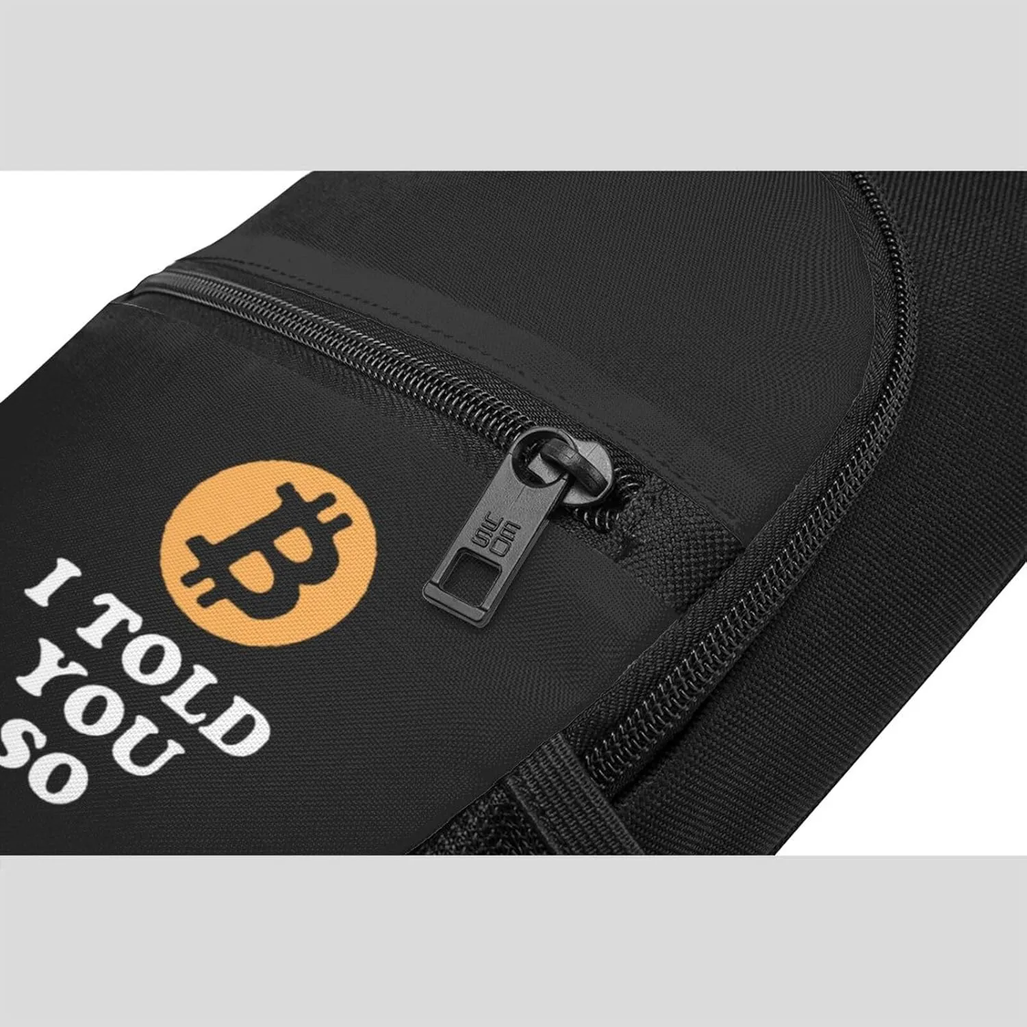 I Told You So Bitcoin Chest Pack Leisure Shoulder Crossbody Chest Bag