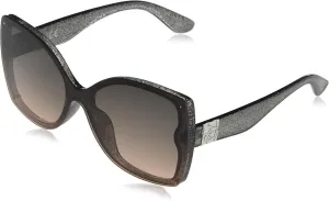 Jessica Simpson Women's J5234 Oversized Retro Butterfly Sunglasses