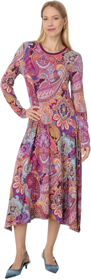 Johnny Was Women's The Janie Favorite Long Sleeve Asymmetric Knit Dre