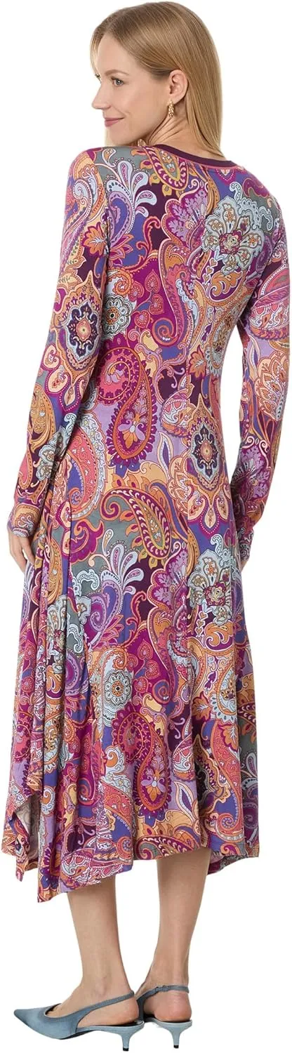 Johnny Was Women's The Janie Favorite Long Sleeve Asymmetric Knit Dre