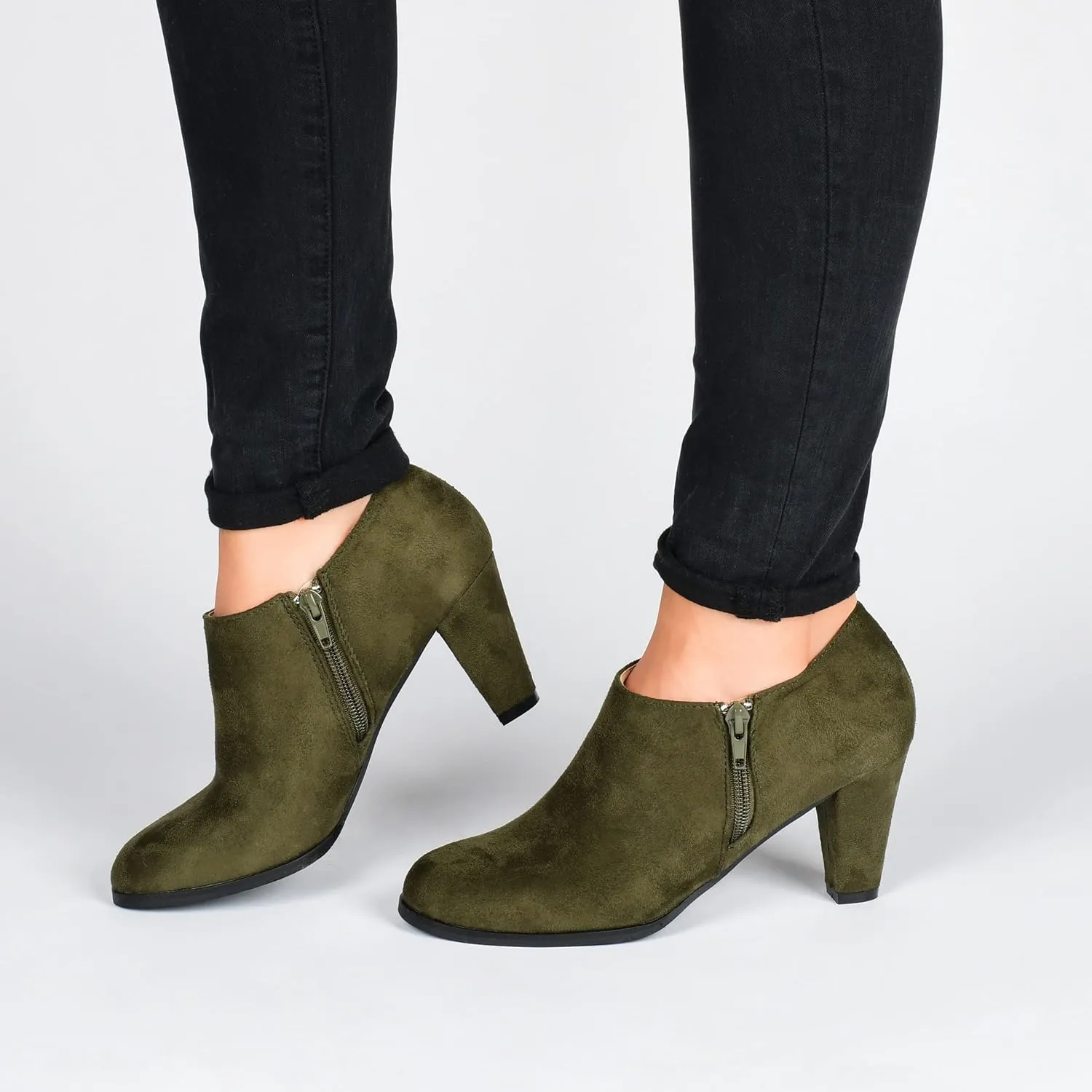 Journee Collection Women's Ankle Boots and Booties