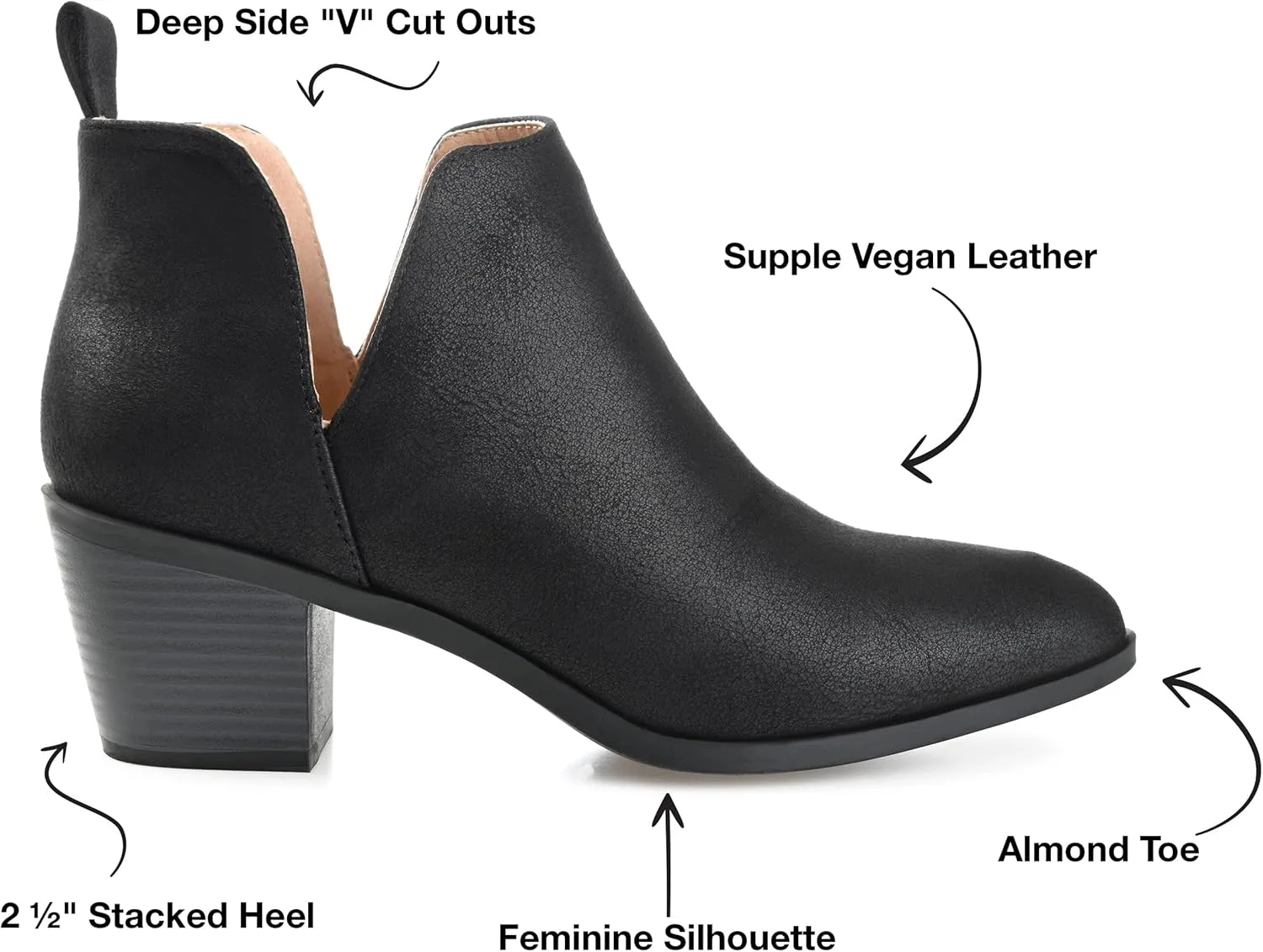 Journee Collection Women's Ankle Boots and Booties