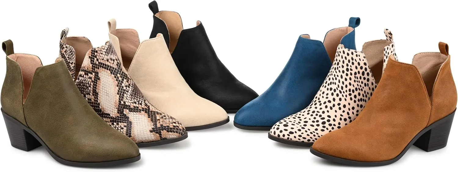 Journee Collection Women's Ankle Boots and Booties