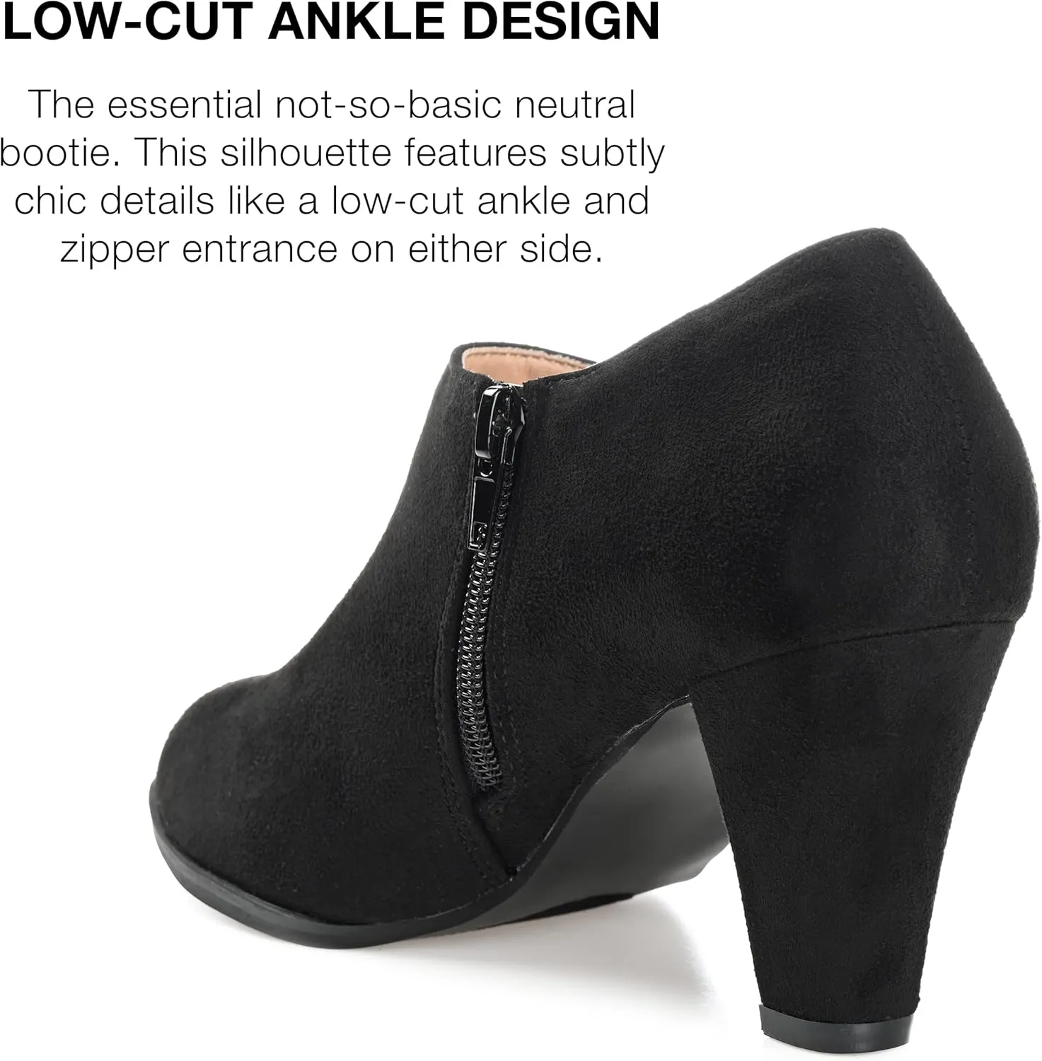 Journee Collection Women's Ankle Boots and Booties