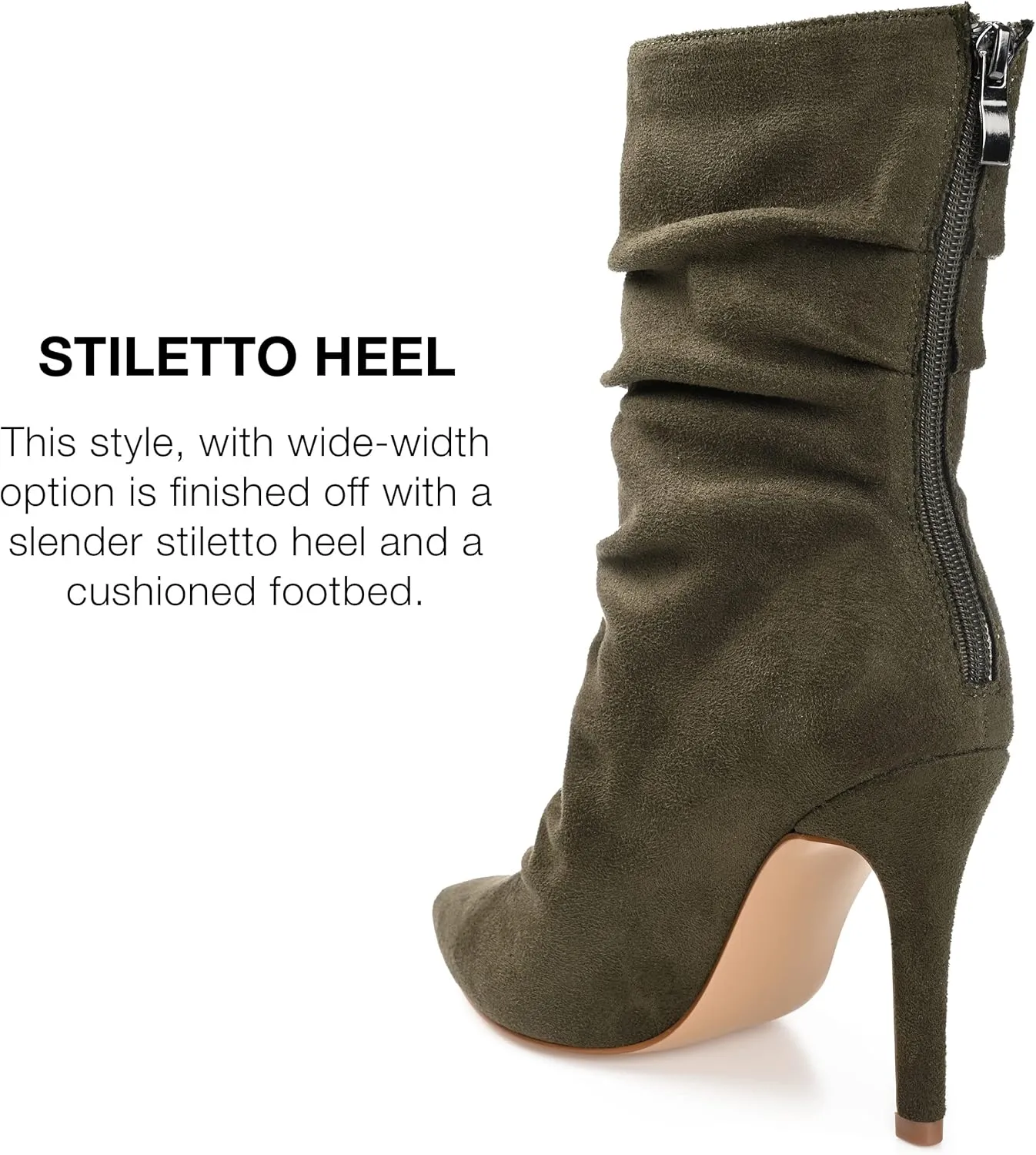 Journee Collection Women's Ankle Boots and Booties