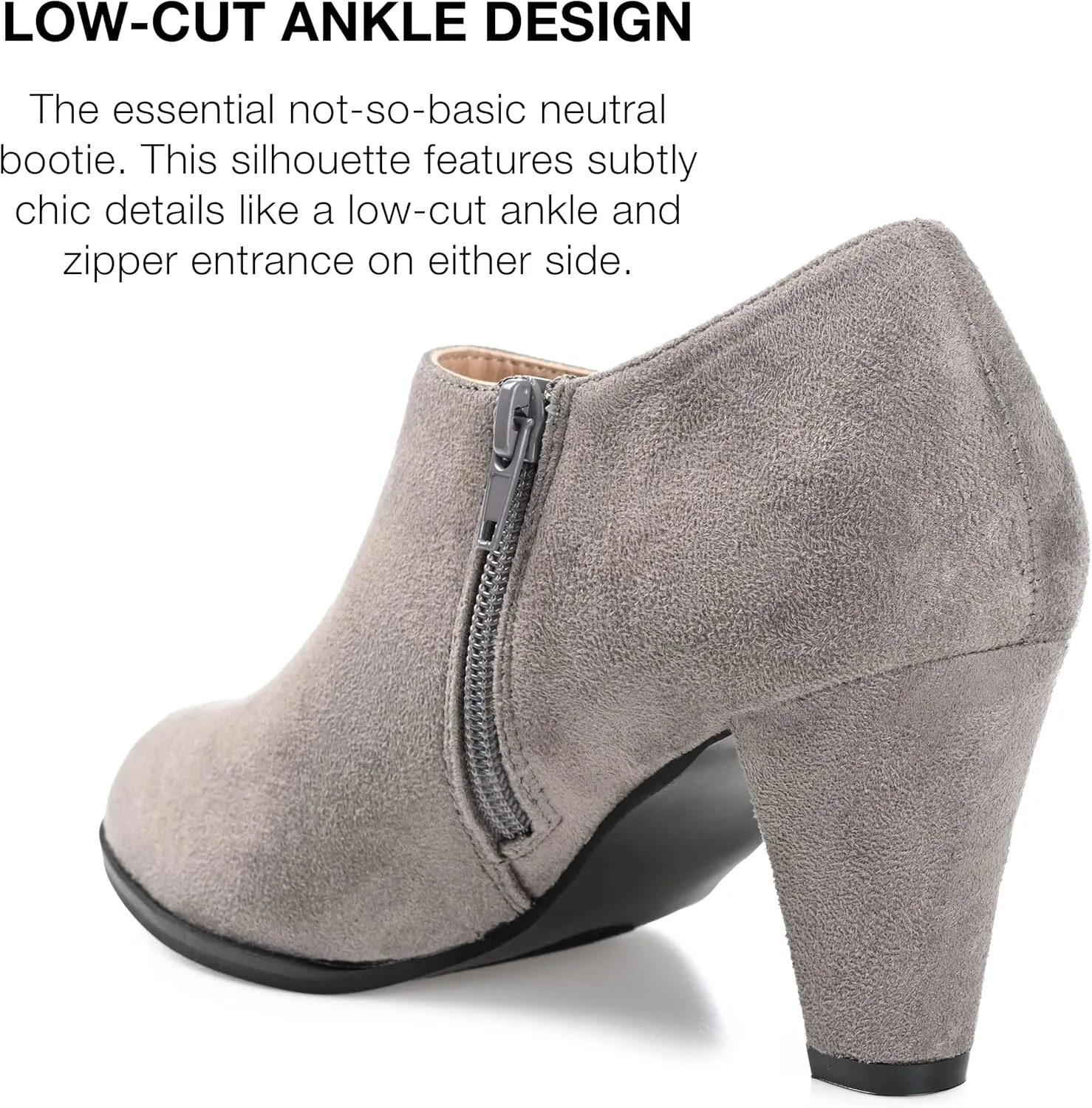 Journee Collection Women's Ankle Boots and Booties