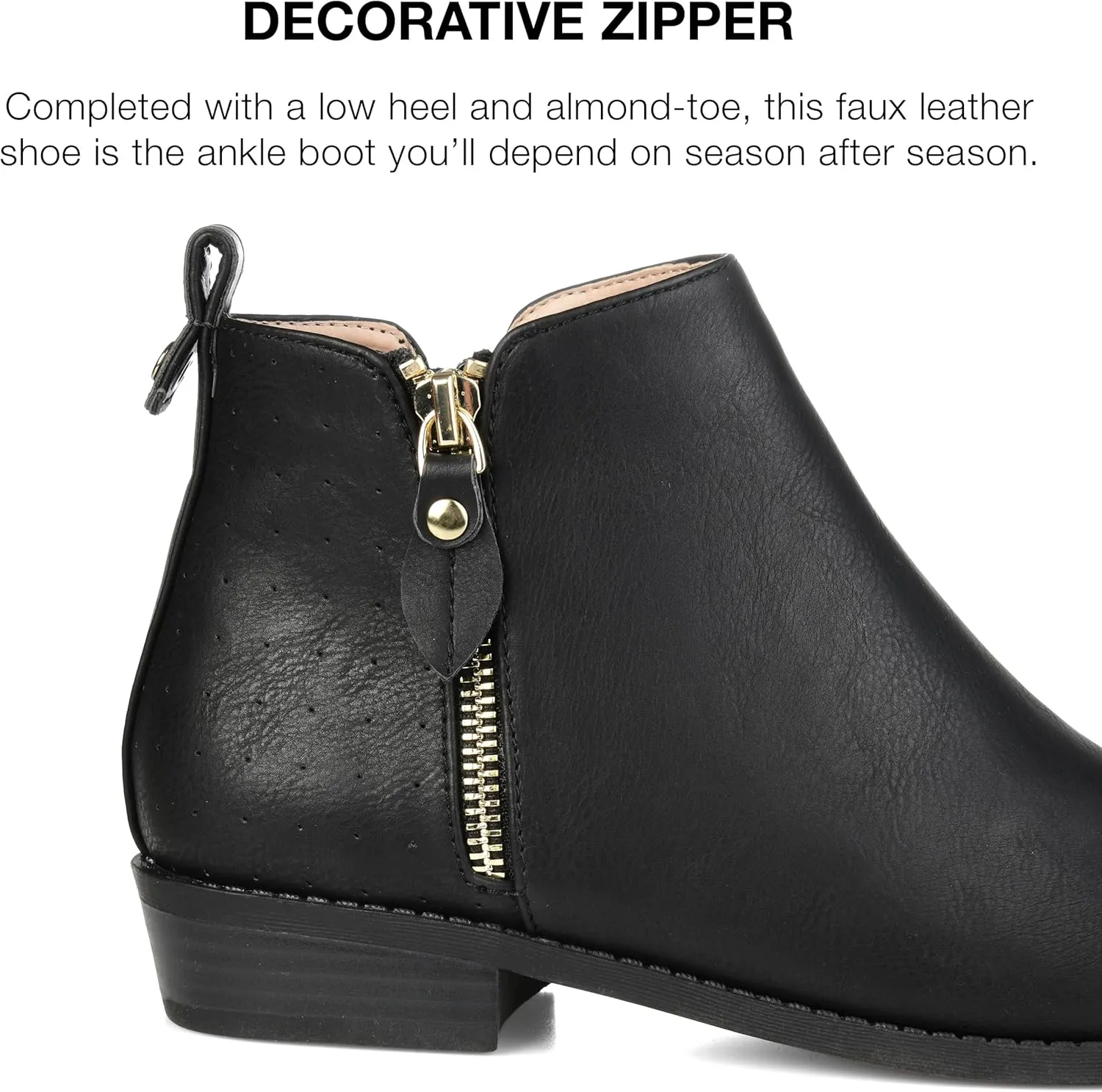 Journee Collection Women's Ellis Ankle Boot