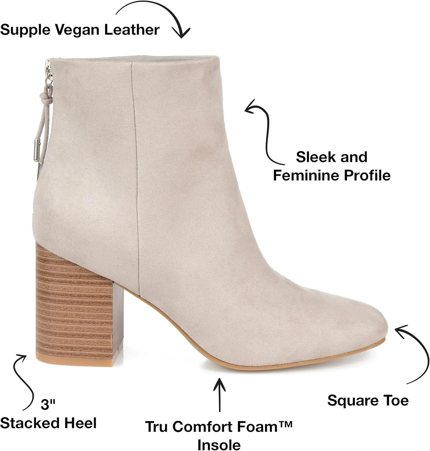 Journee Women's Comfort Foam Audrina Booties