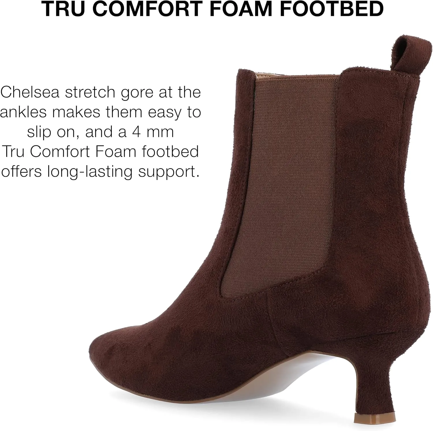 Journee Women's Comfort Foam Tenlee Booties