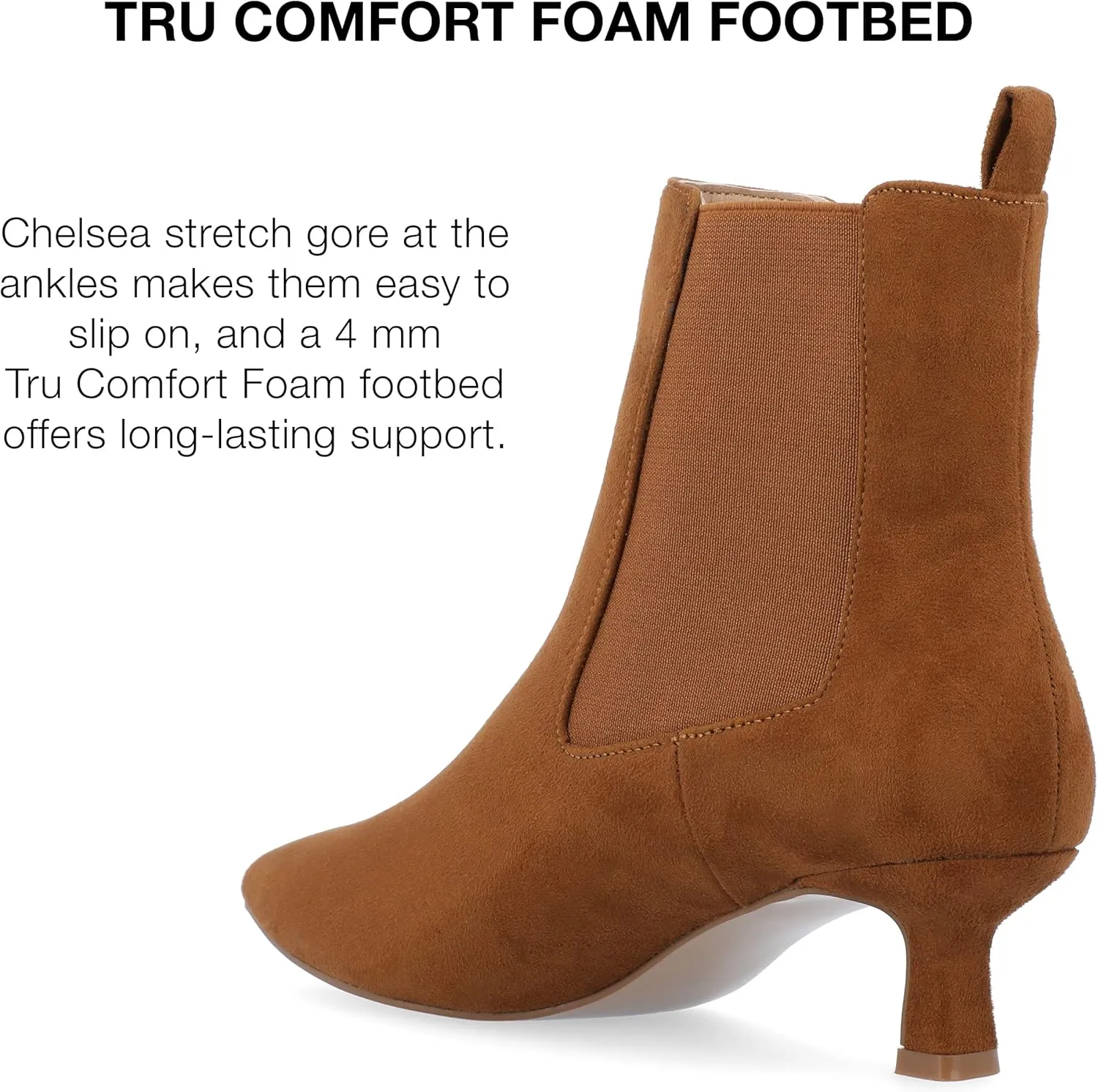 Journee Women's Comfort Foam Tenlee Booties