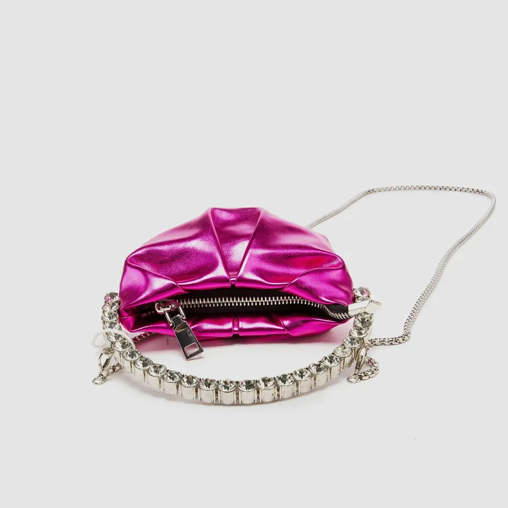 Kawaii Sparkle Crystal Clutch ✨💖 - Adorable Rhinestone Handbag & Shoulder Bag for Trendy Women! 👜🌸