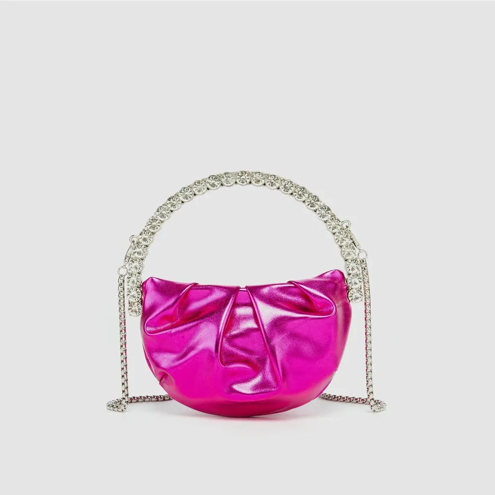 Kawaii Sparkle Crystal Clutch ✨💖 - Adorable Rhinestone Handbag & Shoulder Bag for Trendy Women! 👜🌸