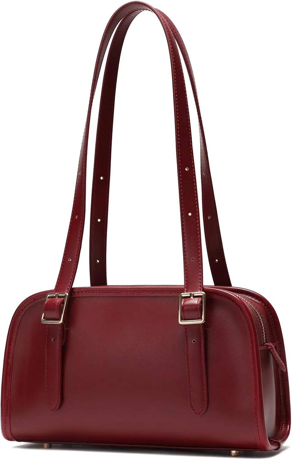 Keyli Fashion Shoulder Bags Purses for Women Vegan Leather Zipper Closure Hobo Handbags Clutch with Adjustable Strap