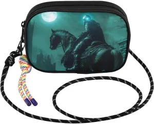 Knight Dark Horse Small Crossbody Bags for Women Cell Phone Purses Women's Shoulder Handbag Wallet Purse